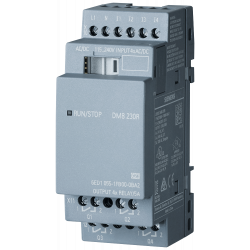 Logo! 8 dm8 230r modul 4 binární vstupy 115 230V DC AC a 4 binární reléové výstupy