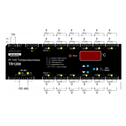 Pt 100-Temperature relays Type TR1200