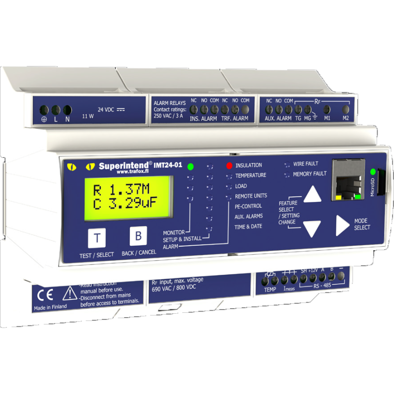 IMT24-01IND Line Insulation Monitoring System