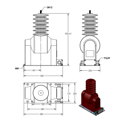 Medium Voltage Voltage Transformer - VTH 20