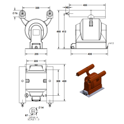 Transformator potrzeb własnych – 2VTMF20
