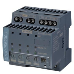 SITOP PSE200U 3 A NEC Class 2 Selectivity module 4-channel input: 24 V DC/12 A output: 24 V/4x 3 A