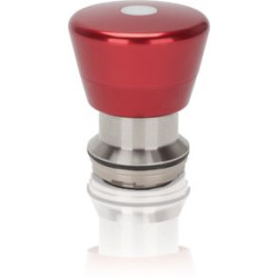 RAFIX 22 FSR Emergency button, reset by stroke, metal mushroom