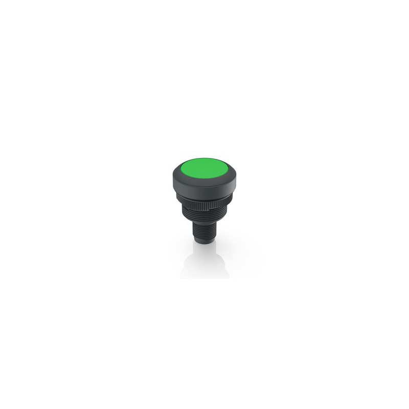 Ramo 22 I, Lampa de control, M12 cu 4 pini A-codat, verde Ramo 22 I, Lampa de control, M12 cu 4 pini A-codat, verde