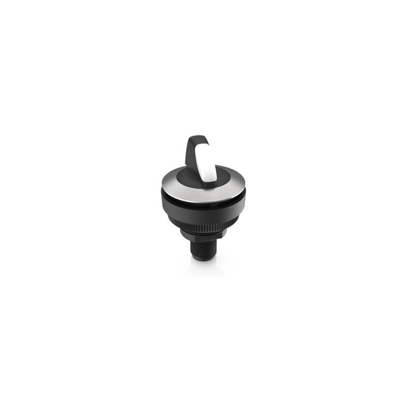 Ramo 30 s, comutator de selecție, rotund, 2 nr, m12 cu 4 pini A, inel de argint, 1 x 90 °, permanent Ramo 30 s, comutator de selecție, rotund, 2 nr, m12 cu 4 pini A, inel de argint, 1 x 90 °, permanent
