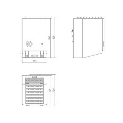 Termostáticos anti-condensación WID55BL0T con termostato