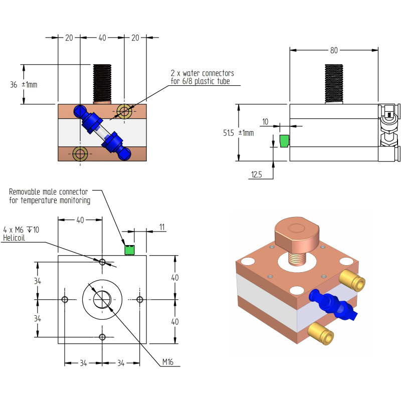 C-CAP 01 Water-cooled capacitors