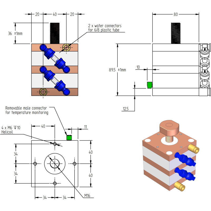 C-CAP 02 Water-cooled capacitor