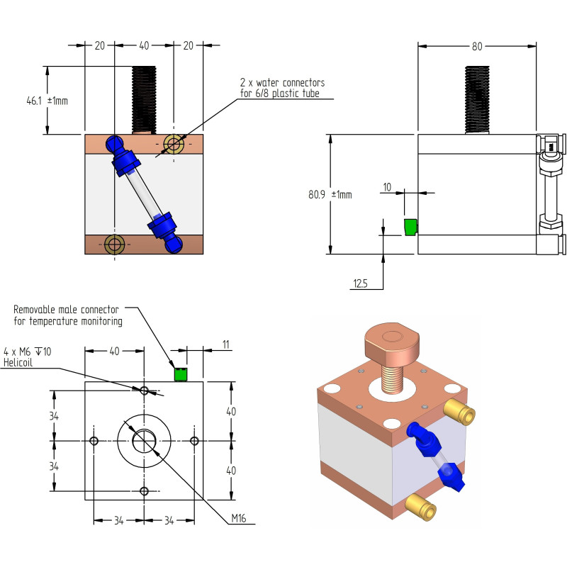 C-CAP 03 Water-cooled capacitor