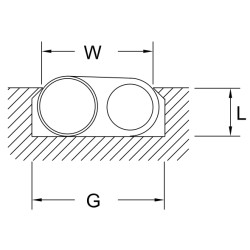 “D” Multi Seal Gasket