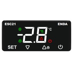 ENDA ESC21 - Érintőgombos hűtési/leolvasztási vezérlő