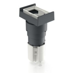 LUMOTAST 75 IP40 gomb, téglalap alakú, lapos lencsével, fix, 2