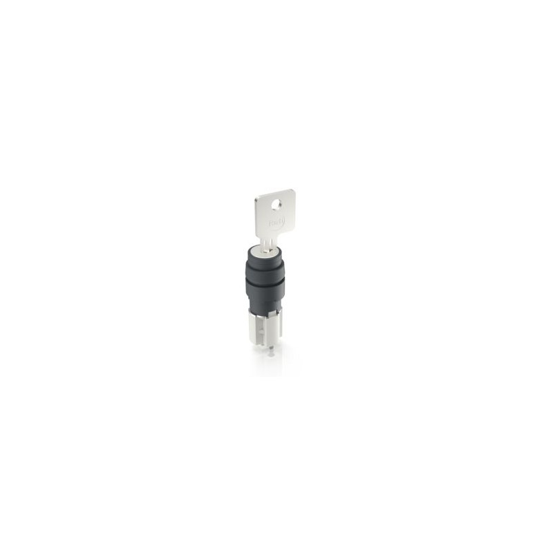 LUMOTAST 75 IP40 kulcskapcsoló, kerek, fix, 1 NC + 1 NO, 90°