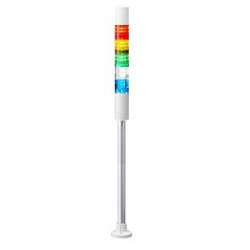 LR4-502PJW-RYGBC Tower semnal. Suport cu picior, sunet