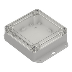 ZP120.120.45UJp TM CARCASA PLASTIC ABS-PC ZP120.120.45 INFERIOR UșOR CU URECHI - SUPERIOR