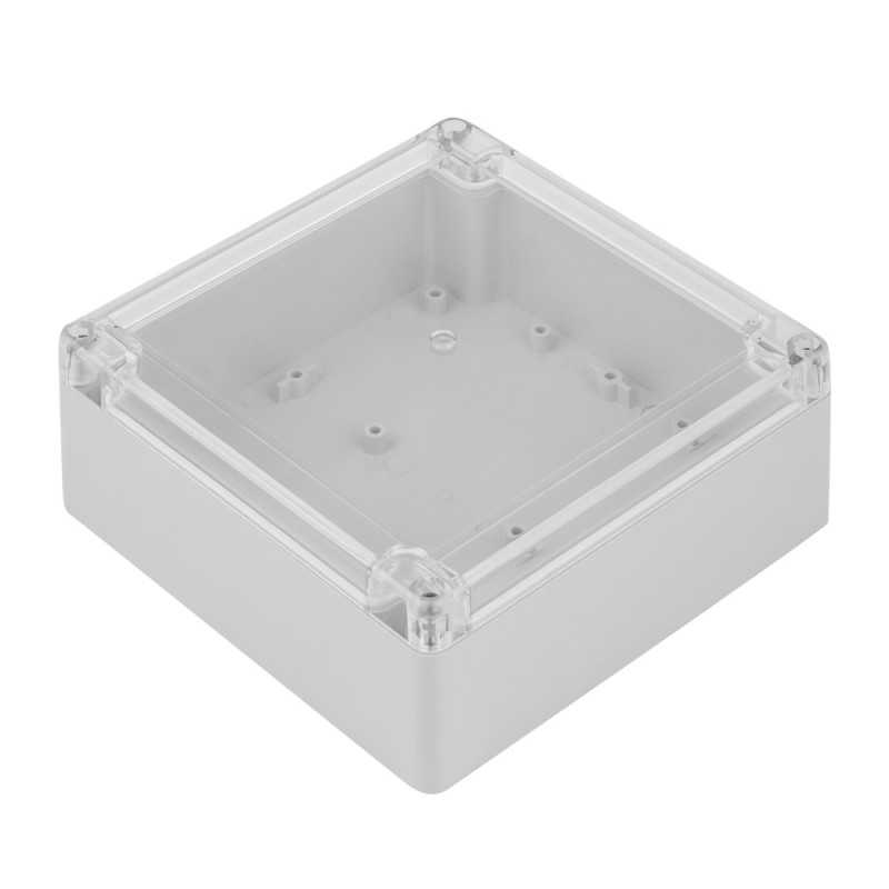 ZP150.150.60JpH TM PC HERMETIC HOUSING ZP150.150.60 LIGHT BOTTOM - CLEAR TOP WITH GASKET AND BRASS ZP150.150.60JpH TM PC HERMETIC HOUSING ZP150.150.60 LIGHT BOTTOM - CLEAR TOP WITH GASKET AND BRASS