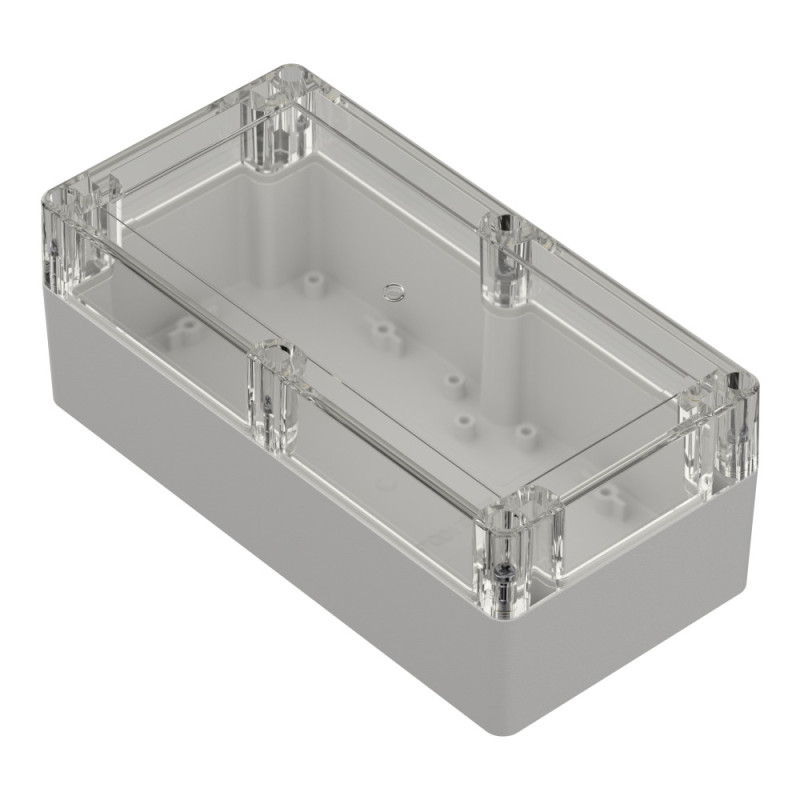 ZP200.100.75JpH TM CARCASA ERMETICĂ PC ZP200.100.75 INFERIOR UșOR - SUPERIOR TRANSPARENT CU ZP200.100.75JpH TM CARCASA ERMETICĂ PC ZP200.100.75 INFERIOR UșOR - SUPERIOR TRANSPARENT CU