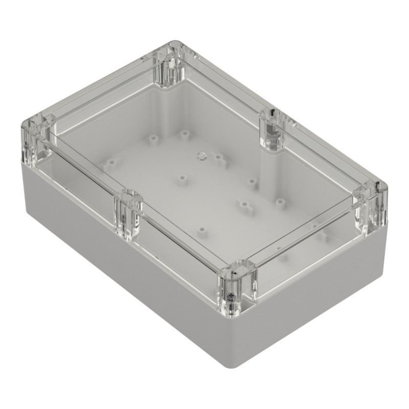 ZP210.140.75JpH TM BOÎTIER HERMÉTIQUE ABS-PC ZP210.140.75 FOND LÉGER - DESSUS TRANSPARENT AVEC ZP210.140.75JpH TM BOÎTIER HERMÉTIQUE ABS-PC ZP210.140.75 FOND LÉGER - DESSUS TRANSPARENT AVEC