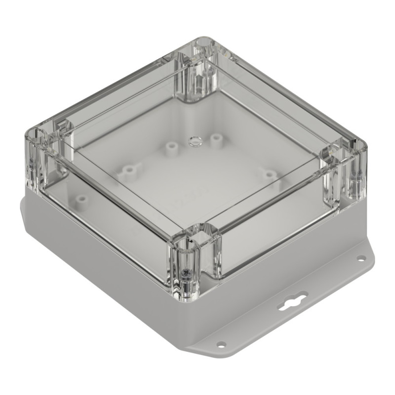 ZP120.120.60SUJp TM PC ГЕРМЕТИЧНЫЙ КОРПУС ZP120.120.60 СВЕТЛЫЙ ДНИЩЕ С УШИНАМИ - ПРОЗРАЧНЫЙ ВЕРХ С ZP120.120.60SUJp TM PC ГЕРМЕТИЧНЫЙ КОРПУС ZP120.120.60 СВЕТЛЫЙ ДНИЩЕ С УШИНАМИ - ПРОЗРАЧНЫЙ ВЕРХ С