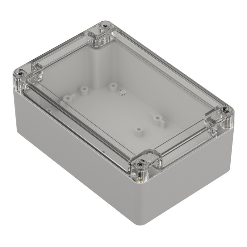 ZP150.100.60SJp TM PC HERMETIC HOUSING ZP150.100.60 LIGHT BOTTOM - CLEAR TOP WITH CAST GASKET AND ZP150.100.60SJp TM PC HERMETIC HOUSING ZP150.100.60 LIGHT BOTTOM - CLEAR TOP WITH CAST GASKET AND