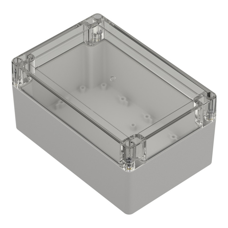 ZP180.120.90SJp TM PC HERMETIC HOUSING ZP180.120.90 LIGHT BOTTOM - CLEAR TOP WITH CAST GASKET AND ZP180.120.90SJp TM PC HERMETIC HOUSING ZP180.120.90 LIGHT BOTTOM - CLEAR TOP WITH CAST GASKET AND