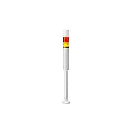 Señal de torre LR6-2M2PJBW-RY. Soporte con pie, sonido.