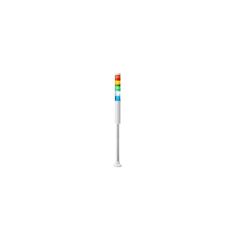 Semnalul turnului LR6-5M2PJNW-RYGBC. Suport cu picior Semnalul turnului LR6-5M2PJNW-RYGBC. Suport cu picior