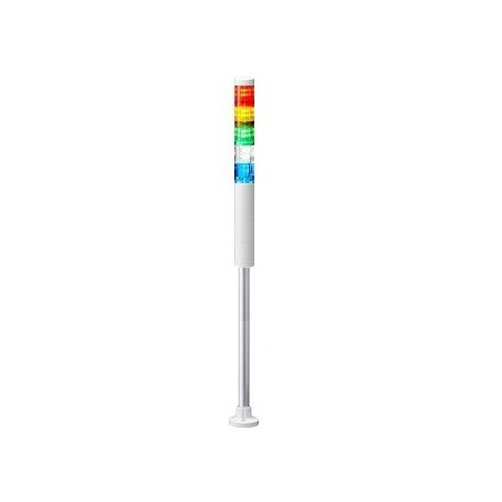 Señal de torre LR6-5M2PJNW-RYGBC. Soporte con pie