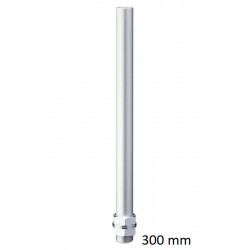 POLE22-0300AT 300mm Alumínium Cső Menettel