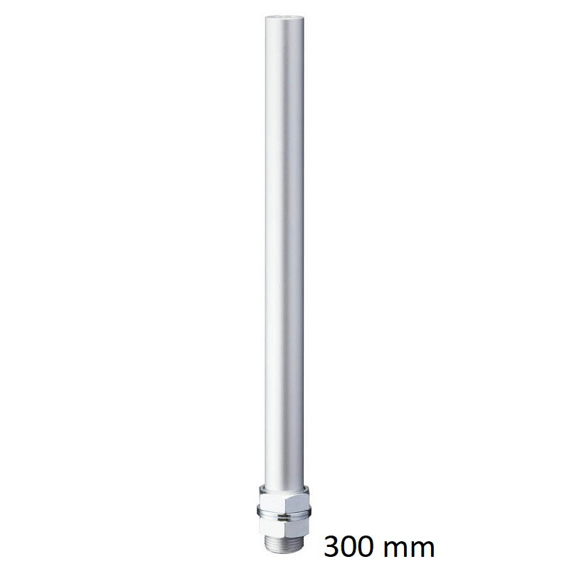 POLE22-0300AT 300mm Alumínium Cső Menettel