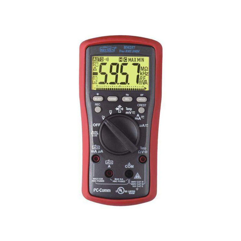 BM257s TRMS multiméter EF.T RS232/USB