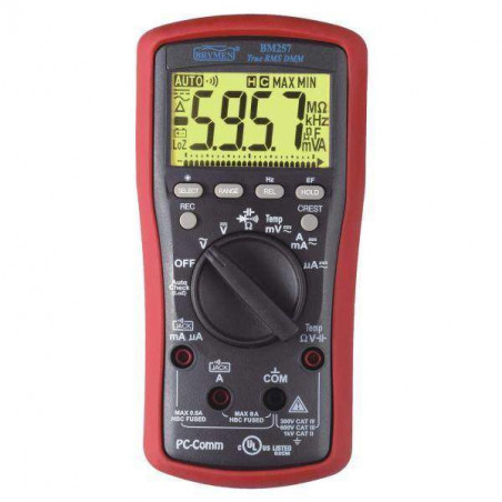 BM257S Multimetr TRMS EF.T RS232 / USB