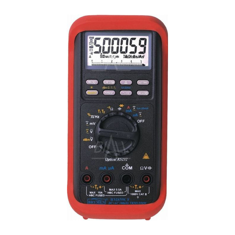 BM859S Mulimeter TRM (AC + DC), DBM, T1, T2 RS232