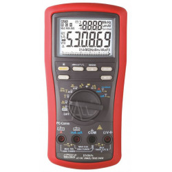 BM869S Mulimeter TRMS VFD% 4 ~ 20mA, DBM, T1 / 2, USB