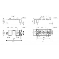 MTC135-12-216F3 Thyristor Module