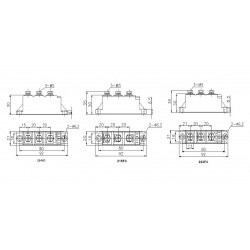 Modulul diodic MDC40-16-223F3.