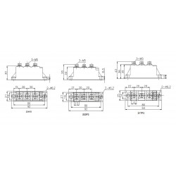 Modulul MDC90-16-223F3 Diodă