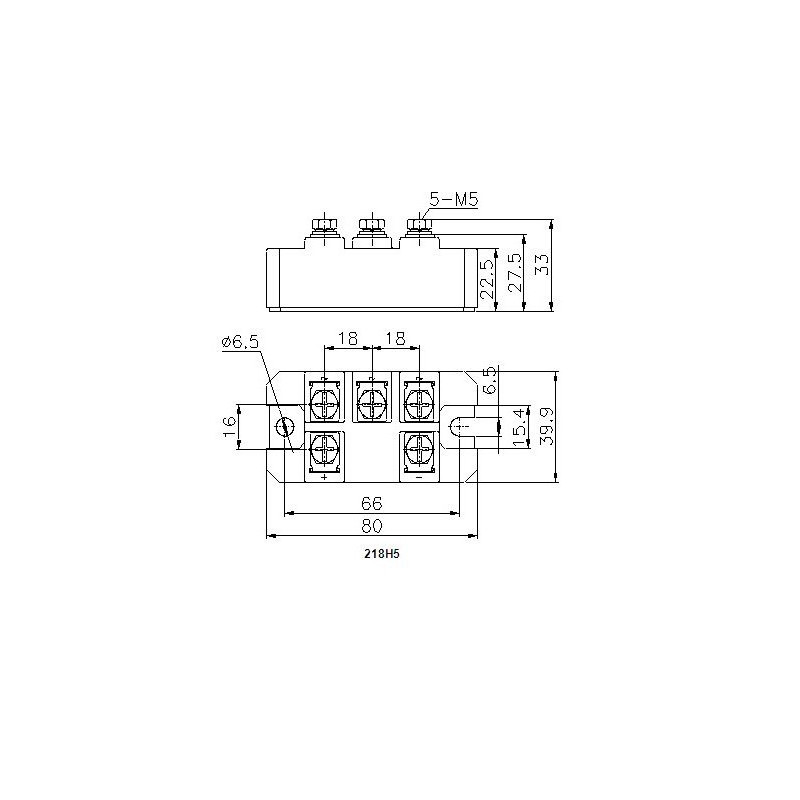 MDS100-16-218H5 Rectifier de pod MDS100-16-218H5 Rectifier de pod