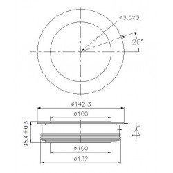 H100KPR-35-60 Tirisztor PCT