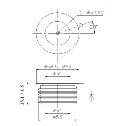 H38KPR-04-60 Tyrystor PCT