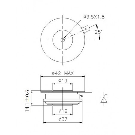 Y24KPE-04-14 Trystor PCT