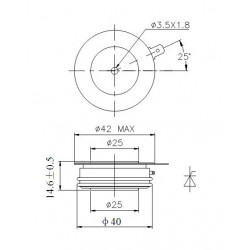 Y30KPA-10-04 Tyrystor PCT