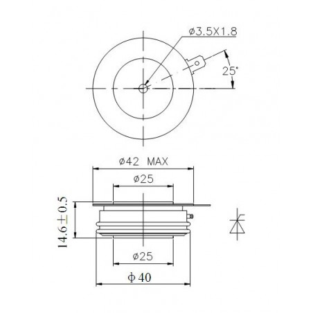 Y30KPA-10-04 Tirisztor PCT