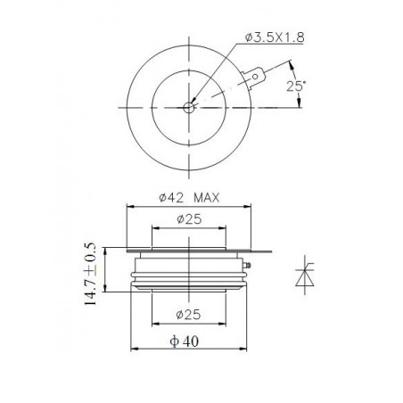 Y30KPE-06-16 Trystor PCT