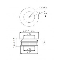 Y38KPA-15-04 Tyrystor PCT