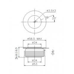 Y38KPC-15-10 Tyrystor PCT