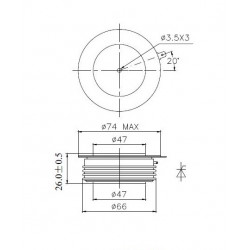 Y50KPC-25-06 Tyrystor PCT