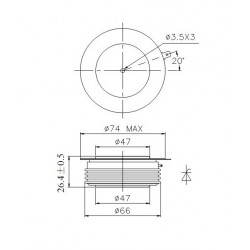 Y50KPE-18-18 Tirisztor PCT