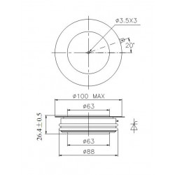 Y65KPE-28-18 Tirisztor PCT