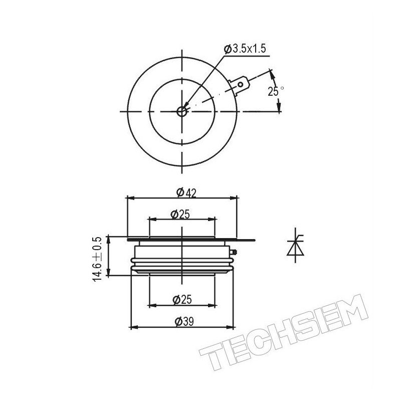 Y30KKE-04-12 Gyors triak